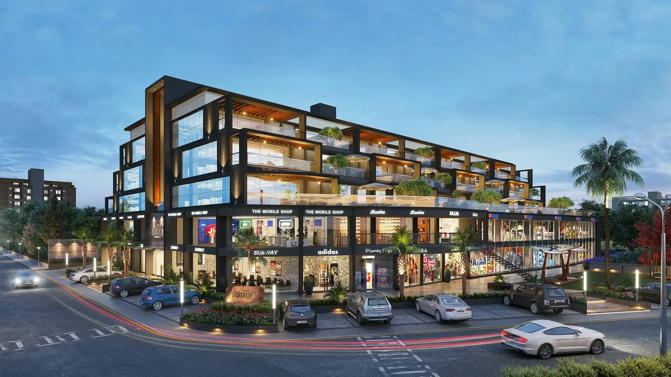 Pramukh Square commercial development